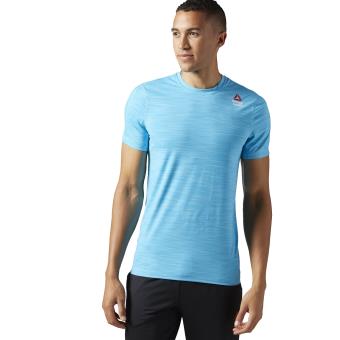 reebok t shirt homme bleu