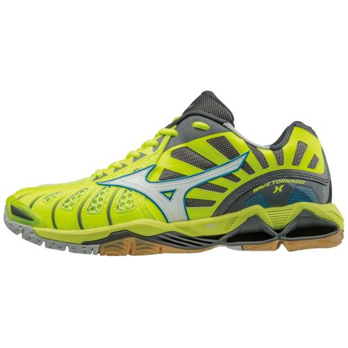 Mizuno - Chaussures Mizuno Wave Tornado X - 43 - jaune/blanc/noir