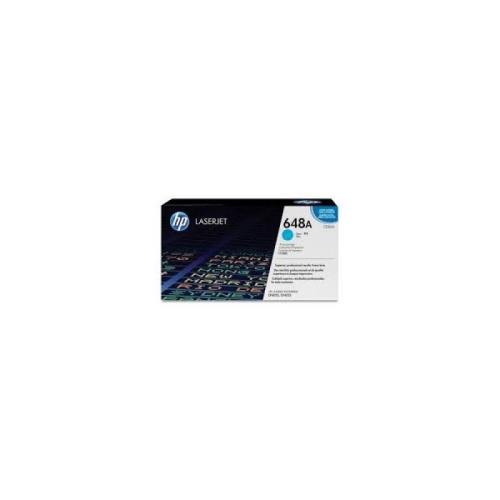 HP 648A - cyaan - origineel - LaserJet - tonercartridge (CE261A)