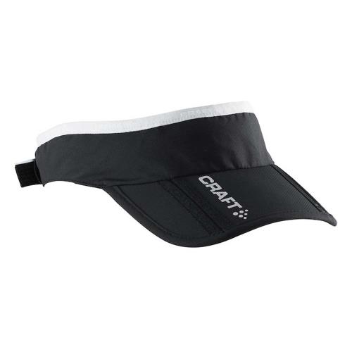 Craft Visière Running Noir Taille unique Adulte Mixte