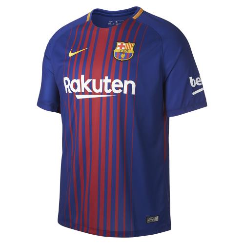 Men's Nike Breathe FC Barcelona Stadium Jersey XL Bleu