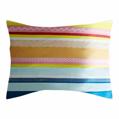 Essix - Taie d'oreiller rectangle Alegria Multicolore - 50 x 75 cm