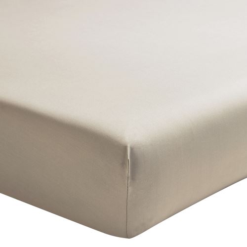 Essix - Percale coton Drap Housse Double Lin - 2 x 80 x 200 cm