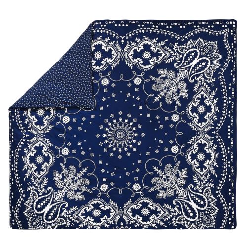 Bensimon x Essix - Housse de couette Bandana Bleu - 140 x 200 cm