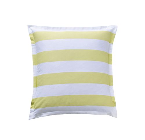 Essix - Taie d'oreiller carrée Holidays Pistache - 65 x 65 cm