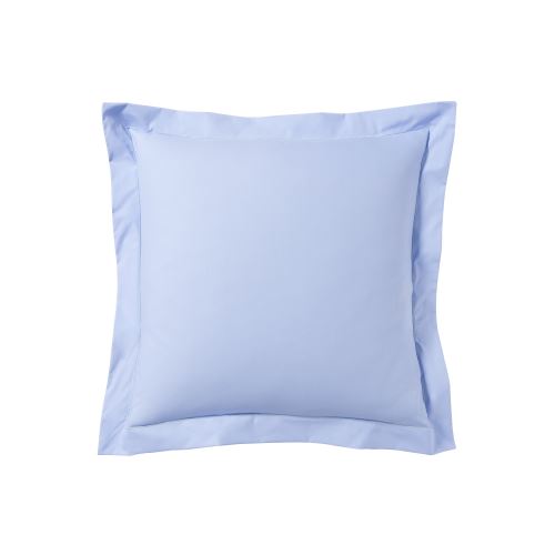 Essix - Percale coton Taie d'oreiller Céleste - 64 x 64 cm