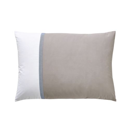 Essix - Taie d'oreiller rectangle Toi et Moi Escale Bleuet - 50 x 70 cm