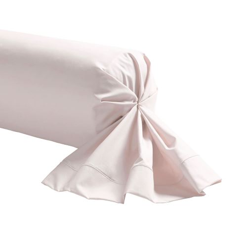 Essix - Percale coton Taie de traversin Blush - 43 x 190 cm