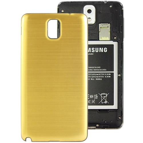 Galaxy Note III / N9000 Remplacement Coque Arrière Origine Effet Métal Noir ALS20261
