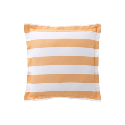 Essix - Taie d'oreiller Satin de coton Holidays Melon - 65 x 65 cm