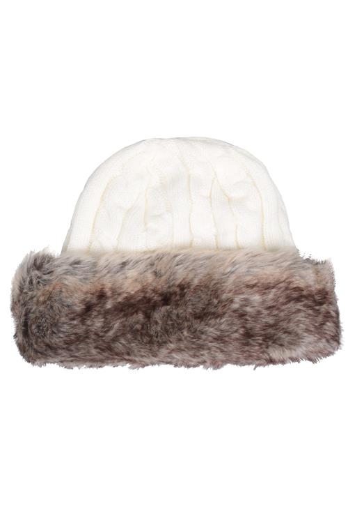 Mountain Warehouse Chapeau de fourrure pour femmes