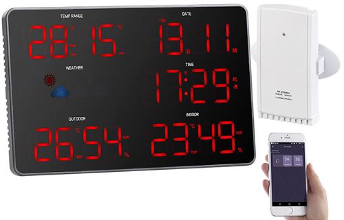 Station météo sans fil connectée & capteur extérieur FWS-200