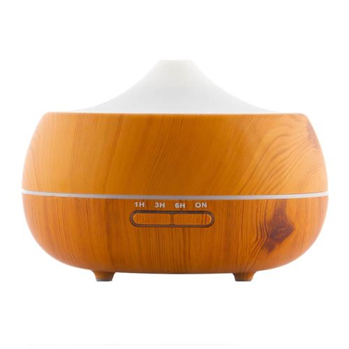Humidificateur Diffuseur d'Arômes LED Wooden-Effect InnovaGoods