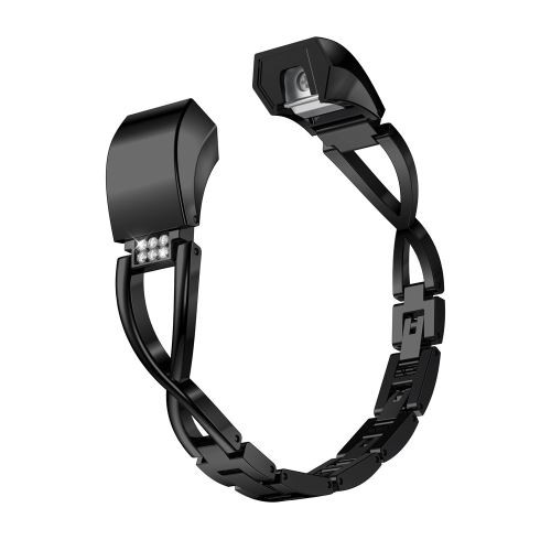 Remplacement de la petite Métal Montre en cristal de bande Dragonne pour Fitbit Alta HR / Alta