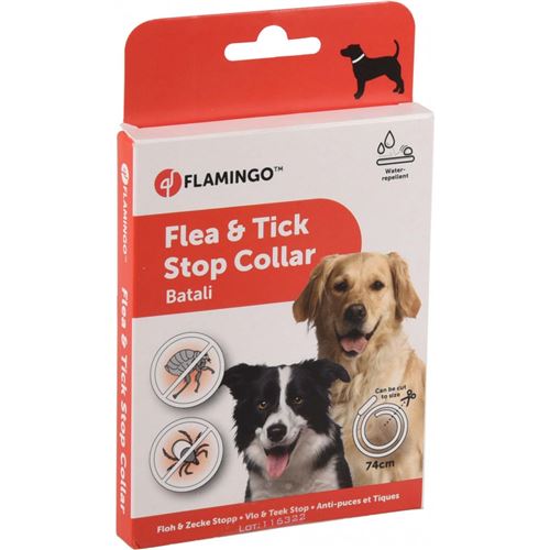 Antiparasitaire collier pour chien 74 cm. BATALI puces et tiques. - Flamingo Pet Products - FL-519840