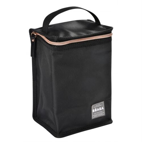 Beaba - Pochette repas isotherme black/rose gold