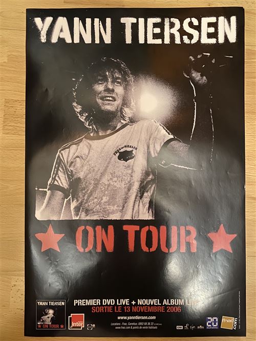 Yann Tiersen - On Tour - 40x60cm - Affiche