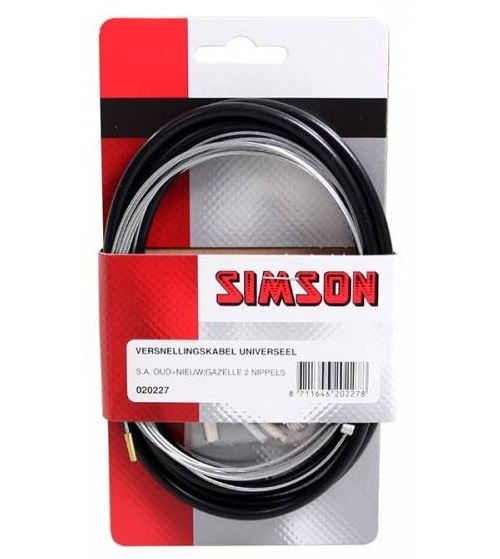 Simson câble de changement de série SA / Gazelle 1700/2150 mm b / zi