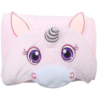 Jumo Serviette De Bain Plage Piscine Avec Capuche Bebe Enfant Rose Achat Prix Fnac