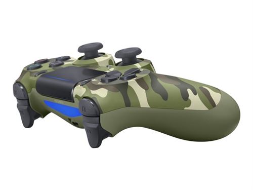 Sony DualShock 4 v2 - Manette de jeu - sans fil - Bluetooth - camouflage vert - pour Sony PlayStation 4
