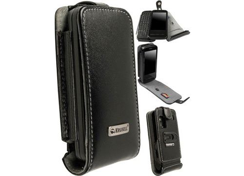 Krusell Orbit Flex Multidapt - Beschermhoes voor mobiele telefoon - grijs, zwart - voor Nokia C6-00