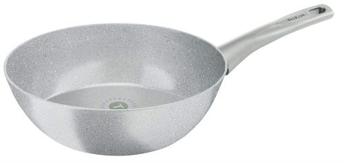 Tefal C4091902 Préserve Poêle Wok Tous Feux Dont Induction, Céramique, Gris, 26 Cm