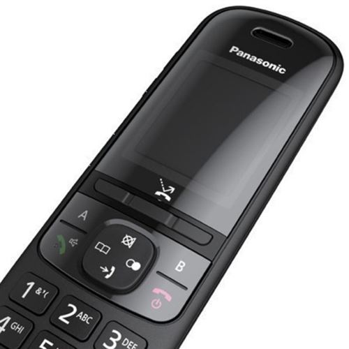 Téléphone fixe Panasonic KX-TGC320FRB - DARTY