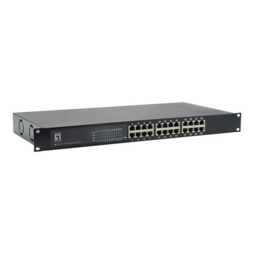 LevelOne GEP-2421W630 Commutateur 24 x 10-100-1000 (PoE) Montable sur rack PoE+ (630 W)