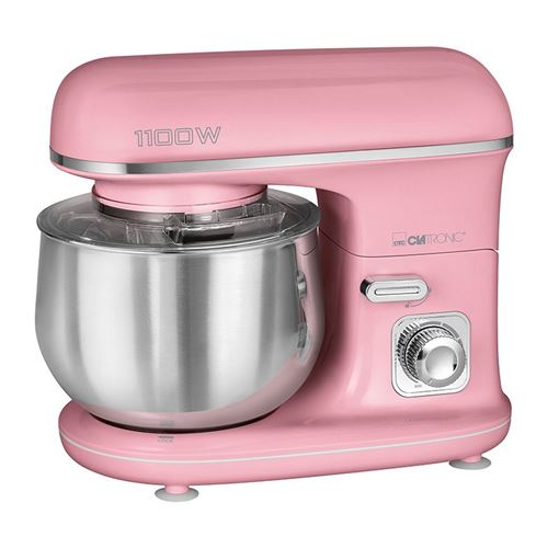 Clatronic KM 3711 - Mixer - 5 liter - 1100 W - roze