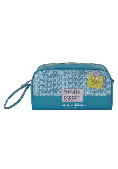 Trousse de toilette LOBA Mr parfait bleu