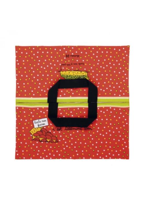 Sac à tarte ZAZIE2 Tellement bon rouge