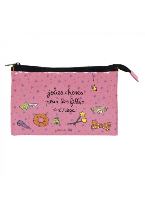 Trousse de toilette MARGO Jolies choses pour les filles rose