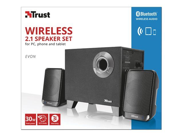Trust Evon Wireless Speaker Set système de haut-parleur