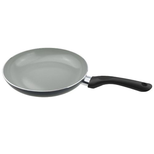 SOLDELA Poêle Ultimate 24 cm – Revêtement Titanium, Argent, Céramique - Tous feux dont induction