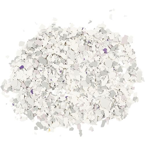 Creotime Paillettes de terrazzo gris clair 90gr