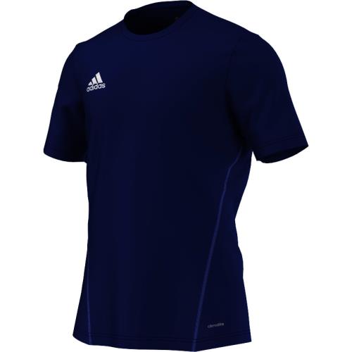 Adidas - Maillot d'entraînement adidas Core15 - S - bleu marine/blanc