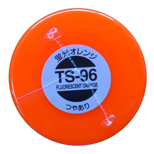 TS-96 - Bombe de peinture aérosol - 90 ml : Orange Fluo Tamiya