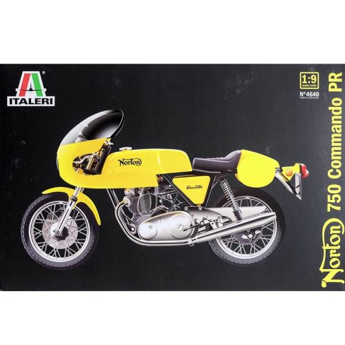 Maquette moto : Norton 750 Commando PR Italeri