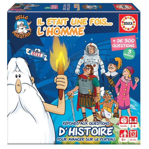 Mini jeu : Il était une fois l'homme Educa