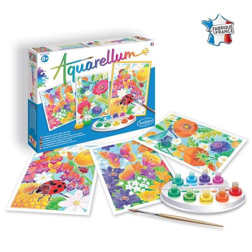 AQUARELLUM - DANS LES FLEURS