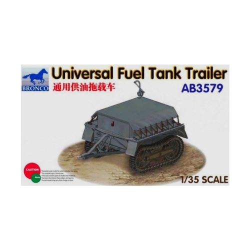 Maquette Char : Universal Fuel Tank Trailer Bronco Models