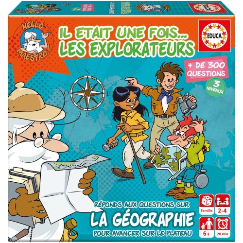 Mini jeu : Il était une fois ... les explorateurs Educa