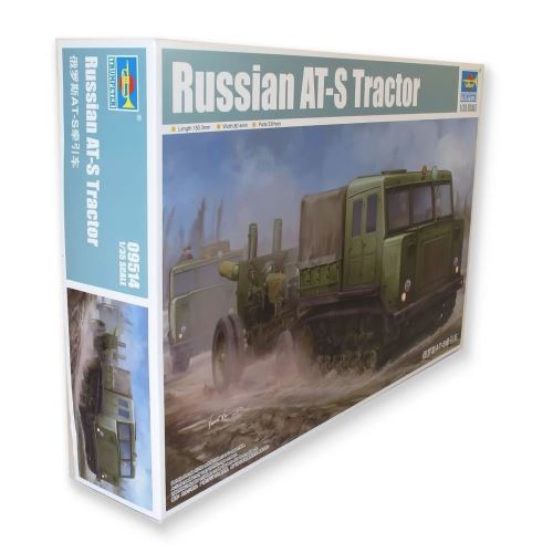 Maquette camion militaire : Russian AT-S Tractor Trumpeter