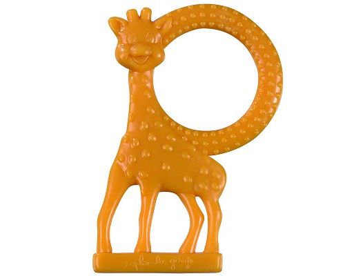 Anneau de dentition Vanille Sophie la girafe : Abricot Vulli