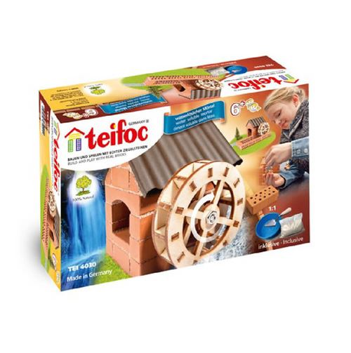 Teifoc - Tei4030 - Jeu De Construction - Moulin &Agrave; Roue