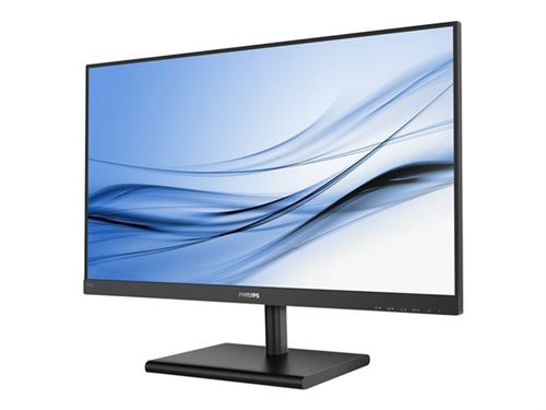 Philips E-line 275E1S - LED-monitor - 27 - 2560 x 1440 1440p (Quad HD) - IPS - 250 cd/m² - 1000:1 - 4 ms - HDMI, VGA, DisplayPort - textuurzwart