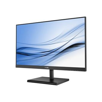 Philips E-line 275E1S - Écran LED - 27" - 2560 x 1440 QHD @ 75 Hz - IPS - 250 cd/m² - 1000:1 - 4 ms - HDMI, VGA, DisplayPort - noir texturé