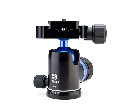 Benro V0e Triple Action Ball Head With Pu50 Qr Plate (noir)