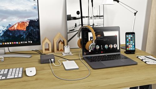 i-tec i-tec usb-c metal 4k dock noir