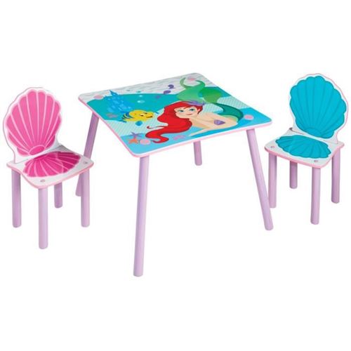 Ensemble table et 2 chaises Princesse Ariel Disney